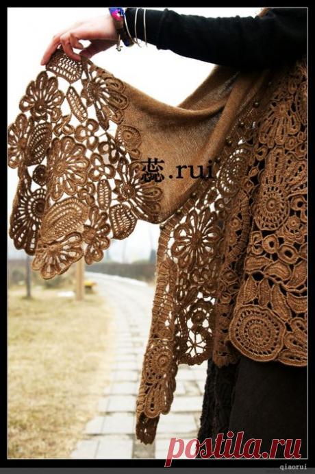 Техника вязания ирландского кружева | Умелые ручки