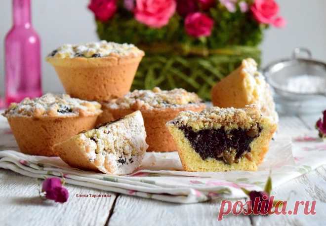 ПЕСОЧНЫЕ КОРЗИНКИ С МАКОВОЙ НАЧИНКОЙ