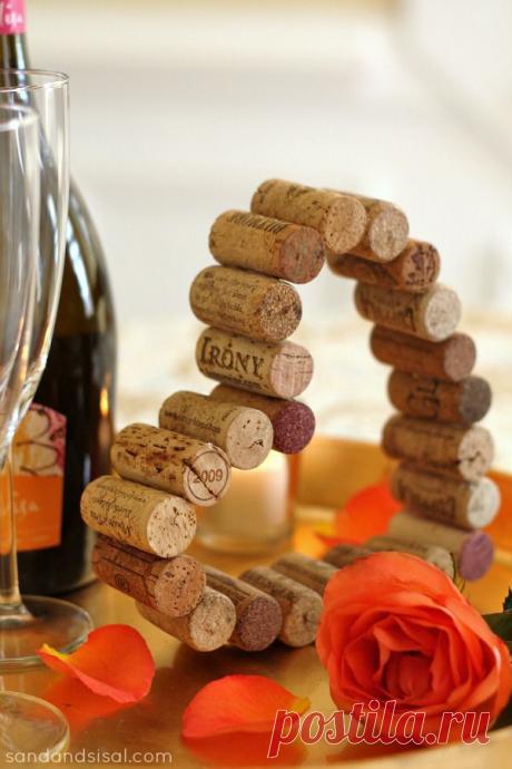 Валентина Корк Сердце - Песок и сизаля