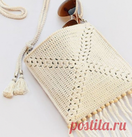 Самая модная и покупаемая сумка лета 2021 года, оказалась самой простой - всего из двух вязаных элементов | Рекомендательная система Пульс Mail.ru