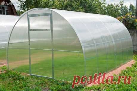 Теплица из поликарбоната: подготовка к зиме