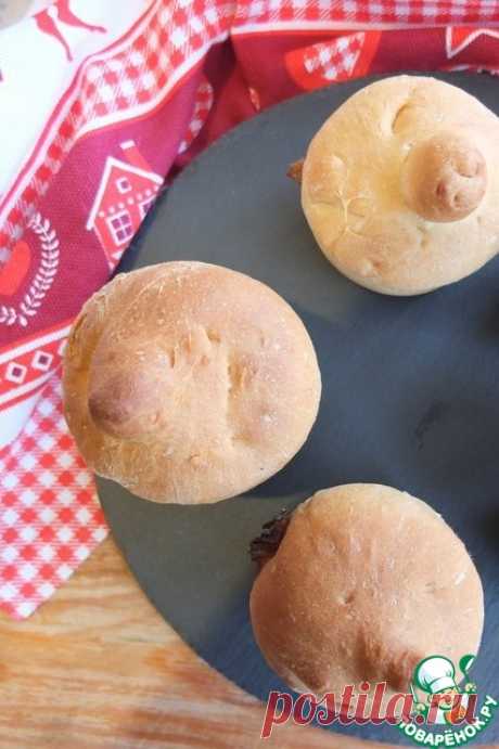 Сочные закусочные булочки "Жюльен" с сытной начинкой!! .