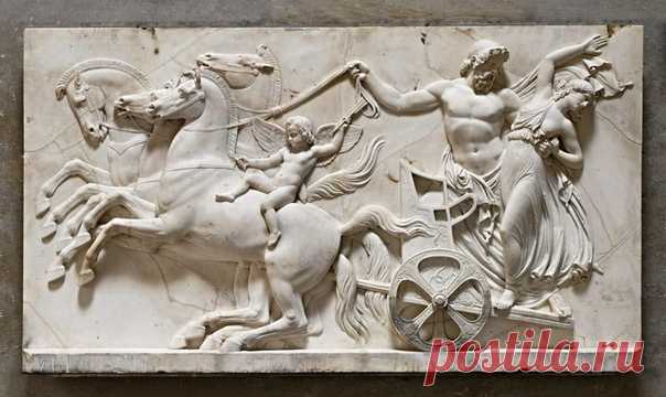 The Abduction of Proserpine. 1843. Carl Frederick Holbech. Danish 1811-1880. marble.