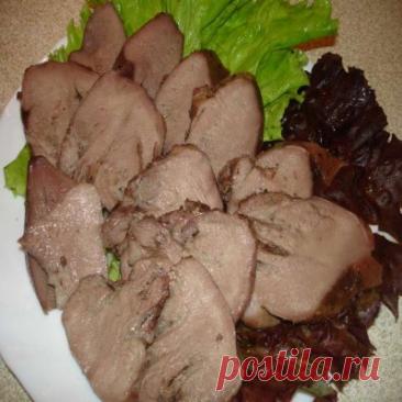 Запечёный язык : Закуски и бутерброды