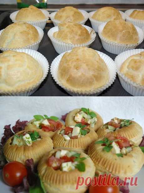 Поповеры (popovers) выпрыгивающие булочки - суперлегкий рецепт!!!!