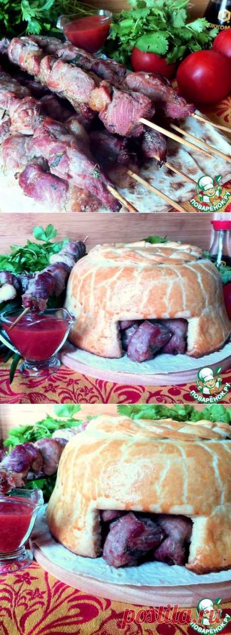 Шашлык в маринаде из трав - кулинарный рецепт