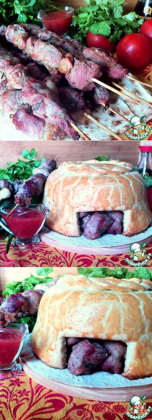 Шашлык в маринаде из трав - кулинарный рецепт