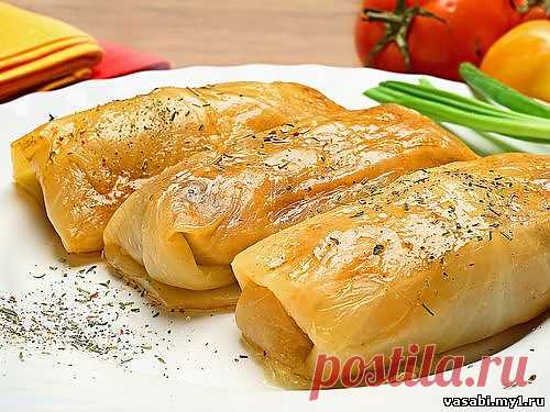 Голубцы овощные.