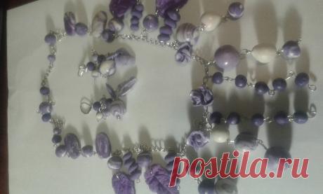 колье и серьги