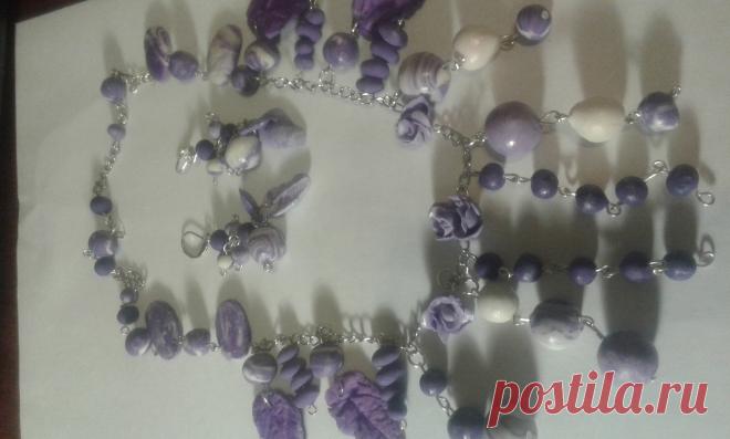 колье и серьги