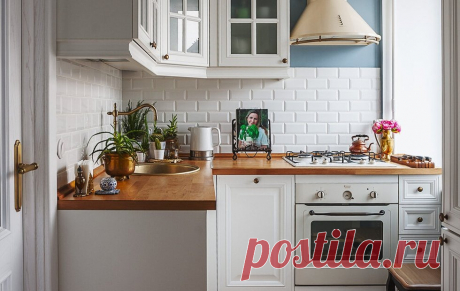 Кухня 6 м² за 100 тысяч: как сделать стильно и функционально | INMYROOM | Дзен