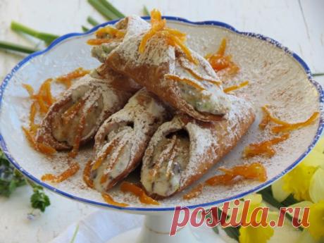 Очень интересный рецепт! Сицилийские канноли — Фактор Вкуса