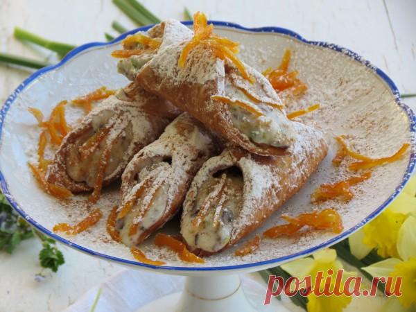 Очень интересный рецепт! Сицилийские канноли — Фактор Вкуса