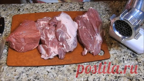 Ветчина в Духовке. ДОМАШНЯЯ КОЛБАСА. Легко и Просто, Мастер-класс! Ham in the Oven