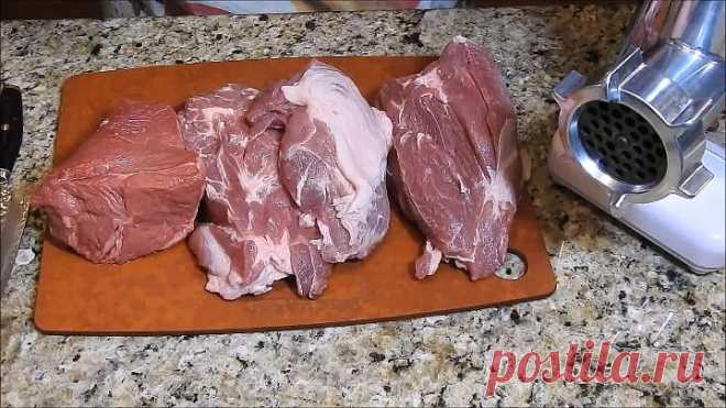 Ветчина в Духовке. ДОМАШНЯЯ КОЛБАСА. Легко и Просто, Мастер-класс! Ham in the Oven