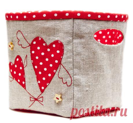 Fabric Storage Basket ~ DIY Tutorial Ideas!