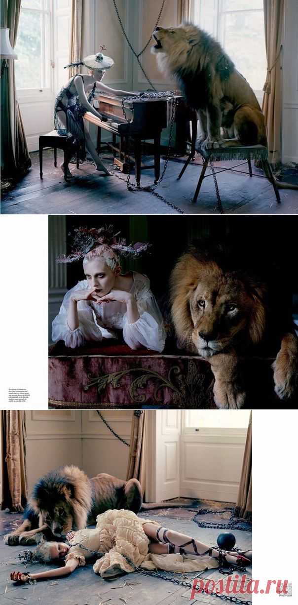 Фотосессия "Король Лев" для юбилейного номера журнала Love