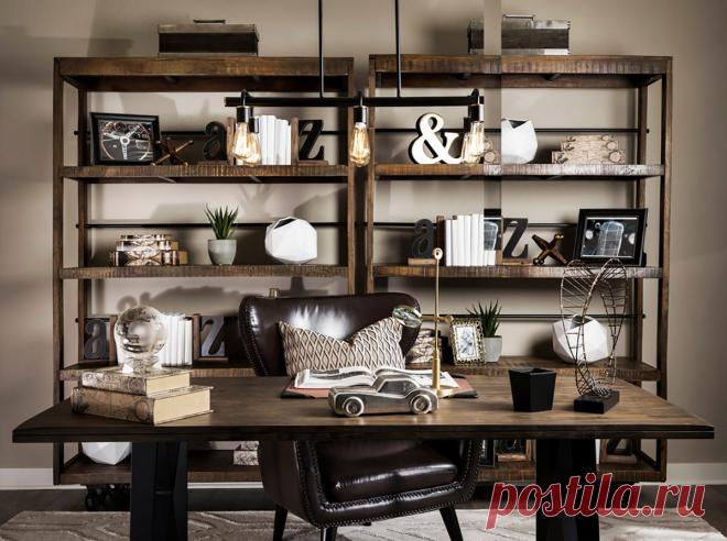 33 интерьерных решения для рабочего места дома - Сундук идей. Дома и интерьеры.