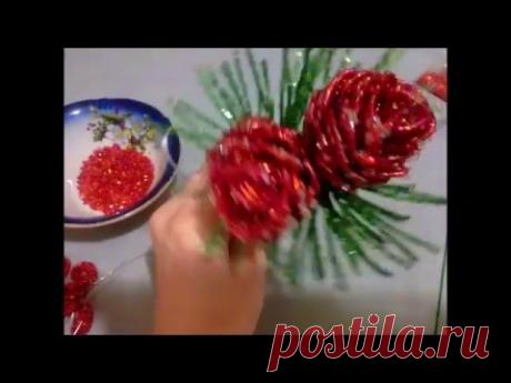Полярная роза из бисера.Часть 1 — Яндекс.Видео