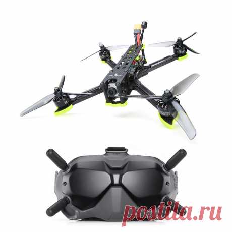 Iflight nazgul5 hd 4s / 6s 5 inch 240mm freestyle fpv racing drone nebula nano + dji fpv goggles v2 combo Sale - Banggood.com