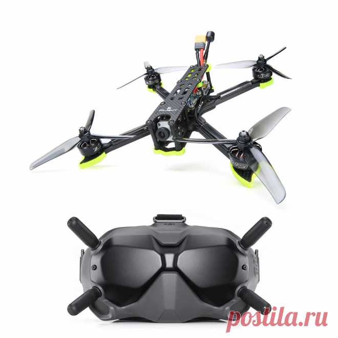 Iflight nazgul5 hd 4s / 6s 5 inch 240mm freestyle fpv racing drone nebula nano + dji fpv goggles v2 combo Sale - Banggood.com