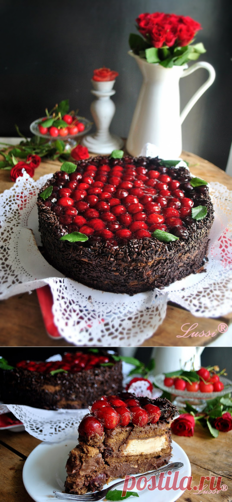 Торта с череши "Алина" / Cherry Cake "Alina"