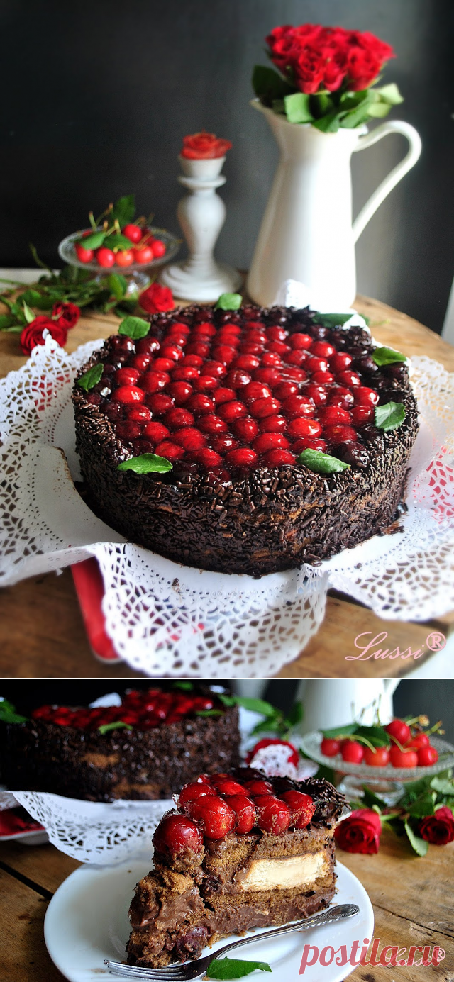 Торта с череши 