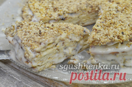 Торт "Минутка" без выпечки: очень легко делать и очень вкусно - проверено
