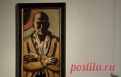 Автопортрет немецкого художника Бекманна продали на аукционе за рекордные €23,2 млн. Картина "Selbstbildnis gelb-rosa" была написана в 1943 году