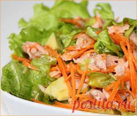 с консервированной рыбой и авокадо | Домашняя кулинария