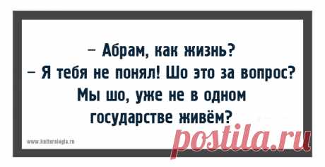 Одесская хохма – это не просто шутка, а кладезь мудрости
