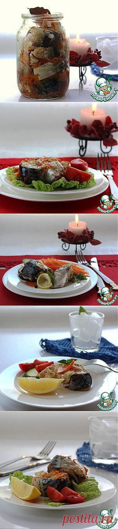 Скумбрия в банке - кулинарный рецепт