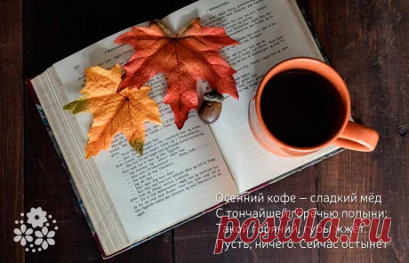 Цитаты про кофе и осень