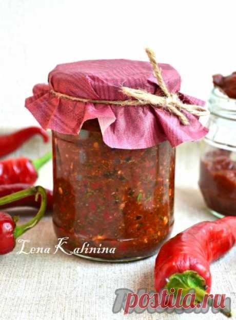Рецепт грузинской острой аджики - рецепт с фото