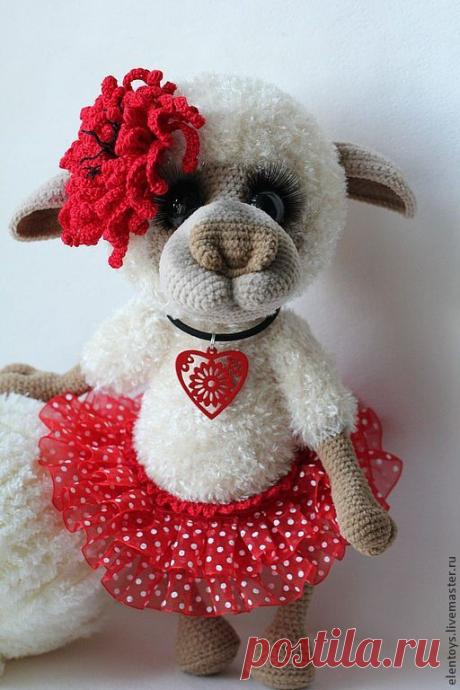 МК по вязанию &quot;Овечки Долорес&quot; - мастер-класс,Вязание крючком,описание вязания