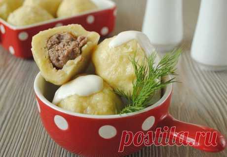 Картофельные клецки с мясом - любимое блюдо в Германии | Четыре вкуса