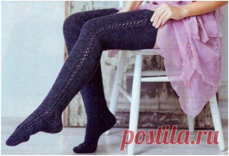 Техника вязания чулочков спицами