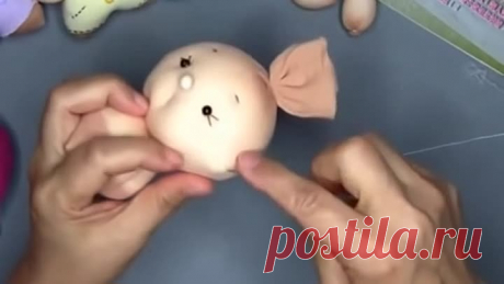 Как сшить куклу из чулок! Это просто прелесть