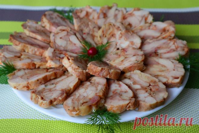 Вы забудете о колбасе! Лучшая мясная закуска за считанные минуты без желатина! — PROKulinaroff