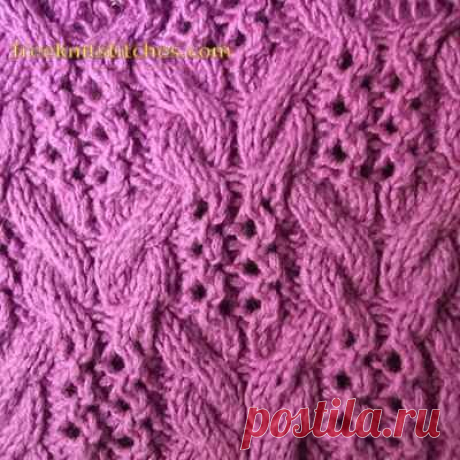 Pattern stitches Strand