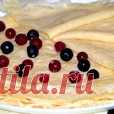 Крепы на все случаи жизни Кулинарный рецепт