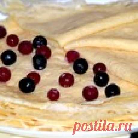 Крепы на все случаи жизни Кулинарный рецепт