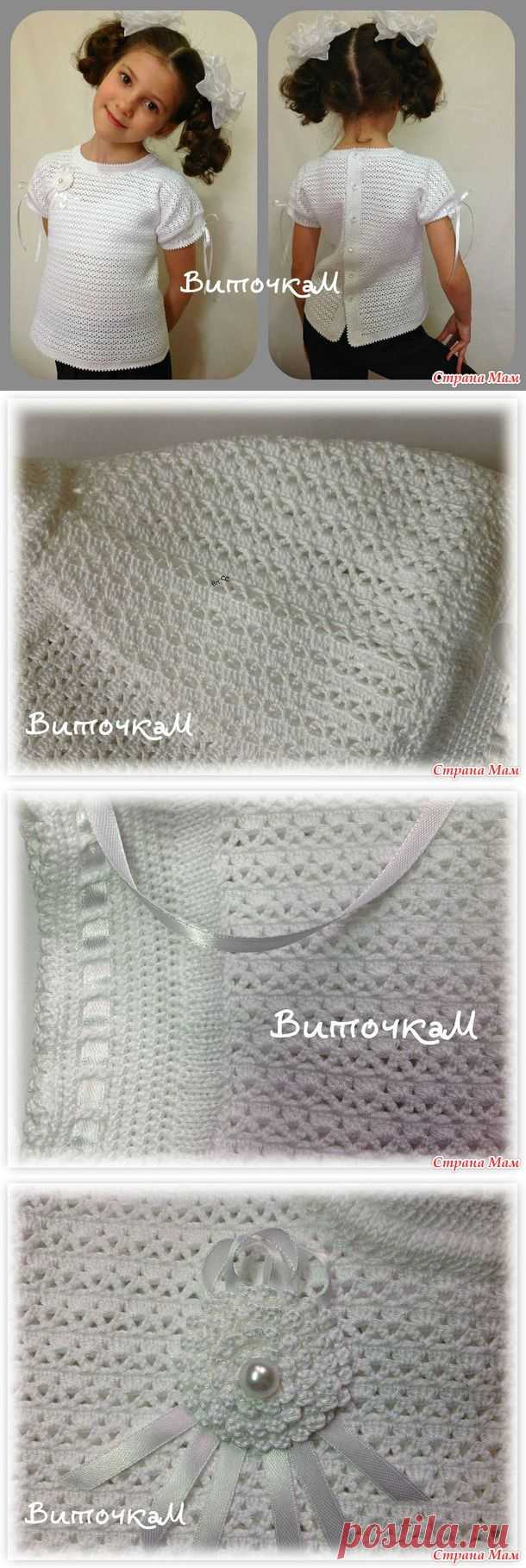 Блуза "Школьница" - моё описание - Страна Мам