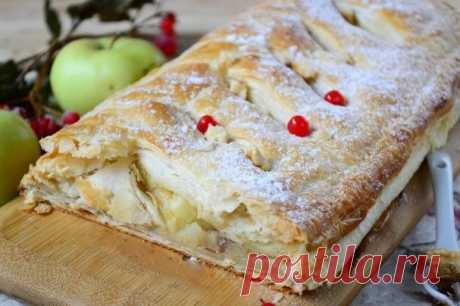 Простой яблочный штрудель