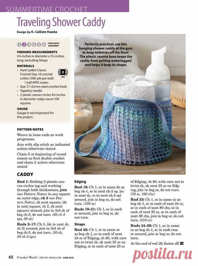 Crochet World - June 2018.