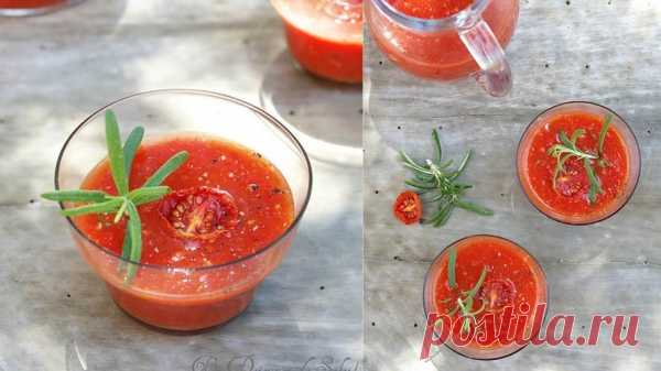 Суп из помидоров – пикантно, сытно, вкусно
