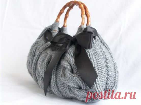 Женские вязаные сумки | Сделай сам!
