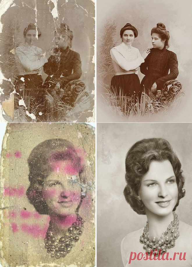Фотошоп творит чудеса: 20 ретро фотографий мастерски восстановленных из старых снимков