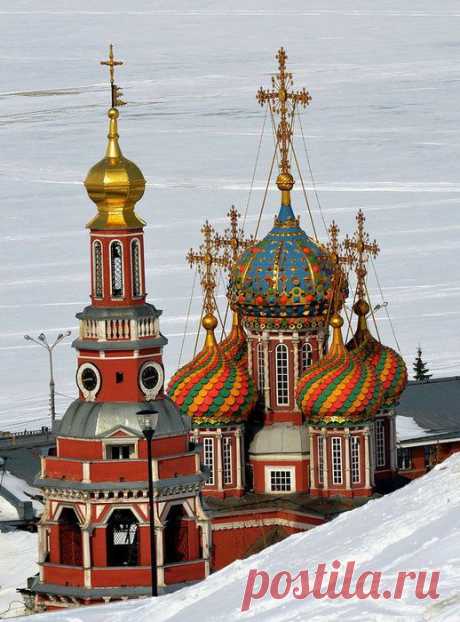 Православные храмы зимой. Красота!!!