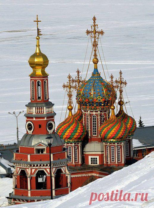 Православные храмы зимой. Красота!!!